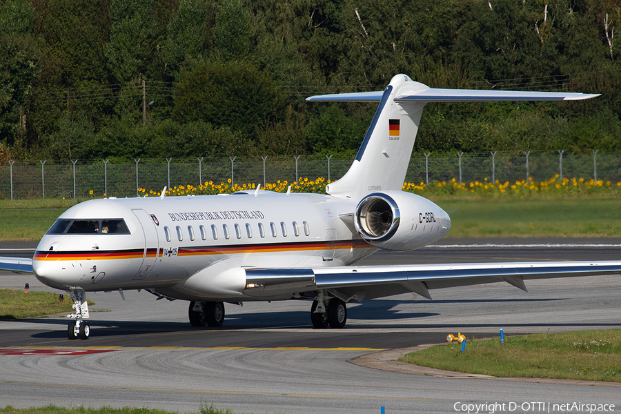 German Air Force Bombardier BD-700-1A10 Global 6000 (C-GDRL) | Photo 346186