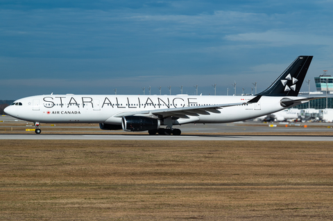 Air Canada Airbus A330-343X (C-GEGI) at  Munich, Germany