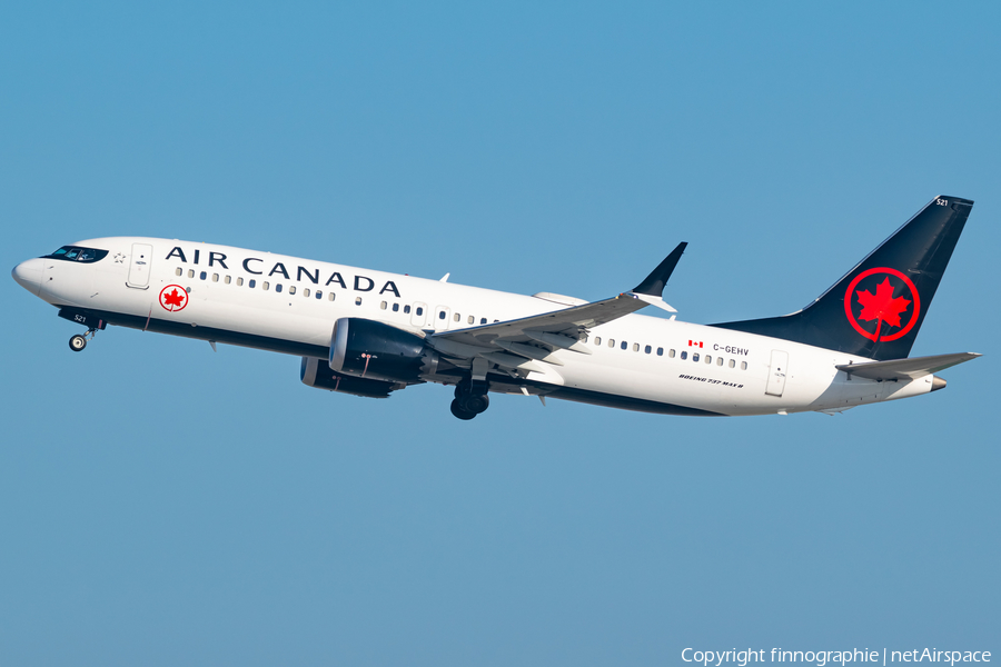 Air Canada Boeing 737-8 MAX (C-GEHV) | Photo 597928