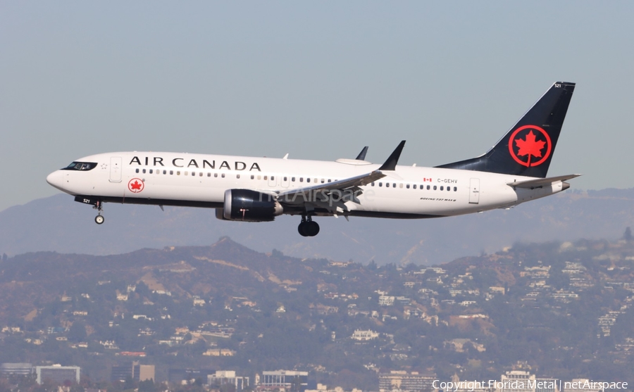 Air Canada Boeing 737-8 MAX (C-GEHV) | Photo 655300