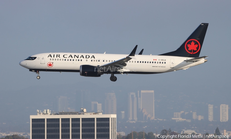 Air Canada Boeing 737-8 MAX (C-GELQ) | Photo 606650