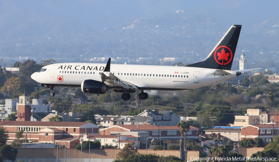 Air Canada Boeing 737-8 MAX (C-GEMV) | Photo 602374