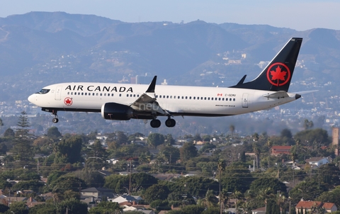 Air Canada Boeing 737-8 MAX (C-GEMV) at  Los Angeles - International, United States