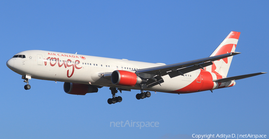 Air Canada Rouge Boeing 767-375(ER) (C-GEOQ) | Photo 359530