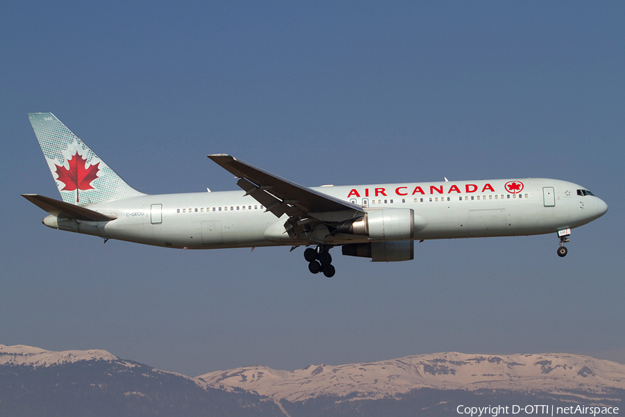 Air Canada Boeing 767-375(ER) (C-GEOU) | Photo 376309