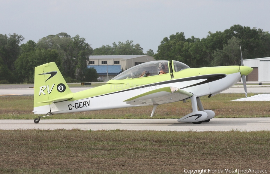 (Private) Van's RV-8 (C-GERV) | Photo 328724