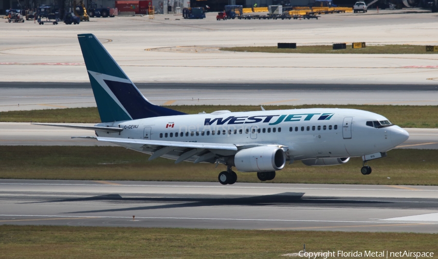 WestJet Boeing 737-6CT (C-GEWJ) | Photo 542667