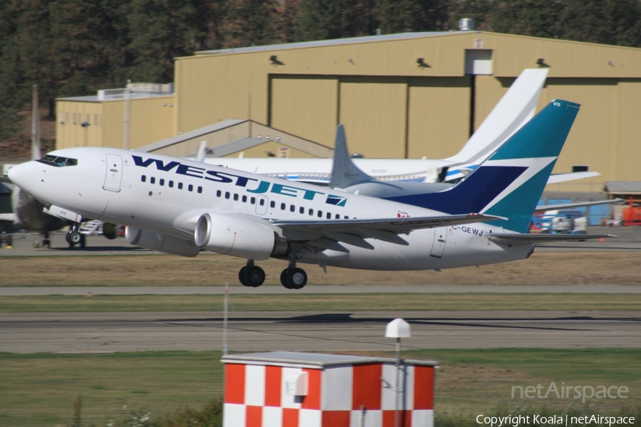 WestJet Boeing 737-6CT (C-GEWJ) | Photo 539971
