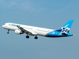 Air Transat Airbus A321-211 (C-GEZJ) at  Cartagena - Rafael Nunez International, Colombia