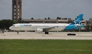 Air Transat Airbus A321-211 (C-GEZJ) at  Ft. Lauderdale - International, United States