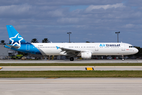 Air Transat Airbus A321-211 (C-GEZN) at  Ft. Lauderdale - International, United States