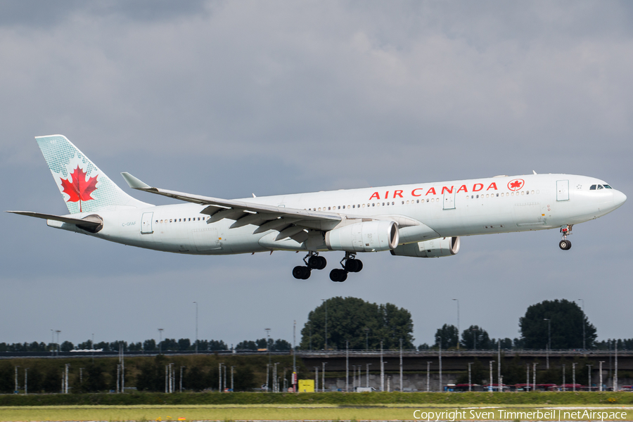 Air Canada Airbus A330-343X (C-GFAF) | Photo 184545