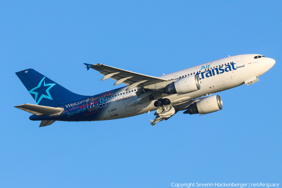 Air Transat Airbus A310-308 (C-GFAT) | Photo 190143