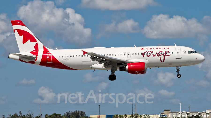 Air Canada Rouge Airbus A320-214 (C-GFCP) | Photo 383454