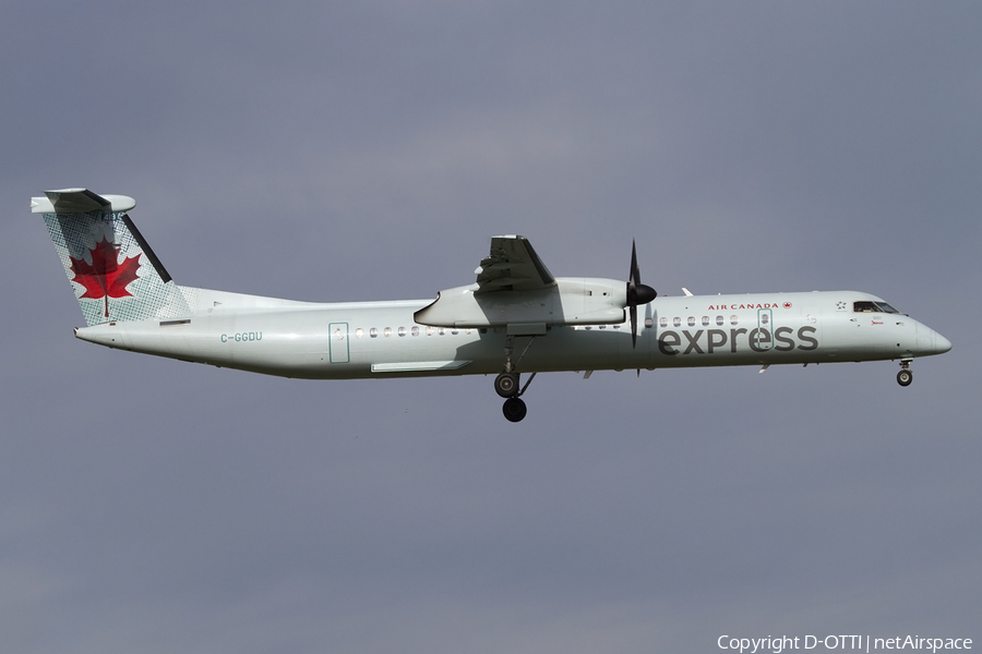Air Canada Express (Jazz) Bombardier DHC-8-402Q (C-GGDU) | Photo 444256