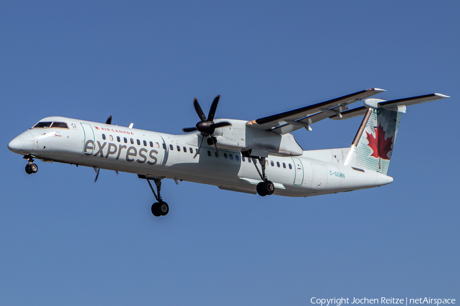 Air Canada Express (Jazz) Bombardier DHC-8-402Q (C-GGMN) | Photo 266416
