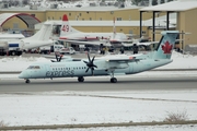 Air Canada Express (Jazz) Bombardier DHC-8-402Q (C-GGNZ) at  Kelowna - International, Canada