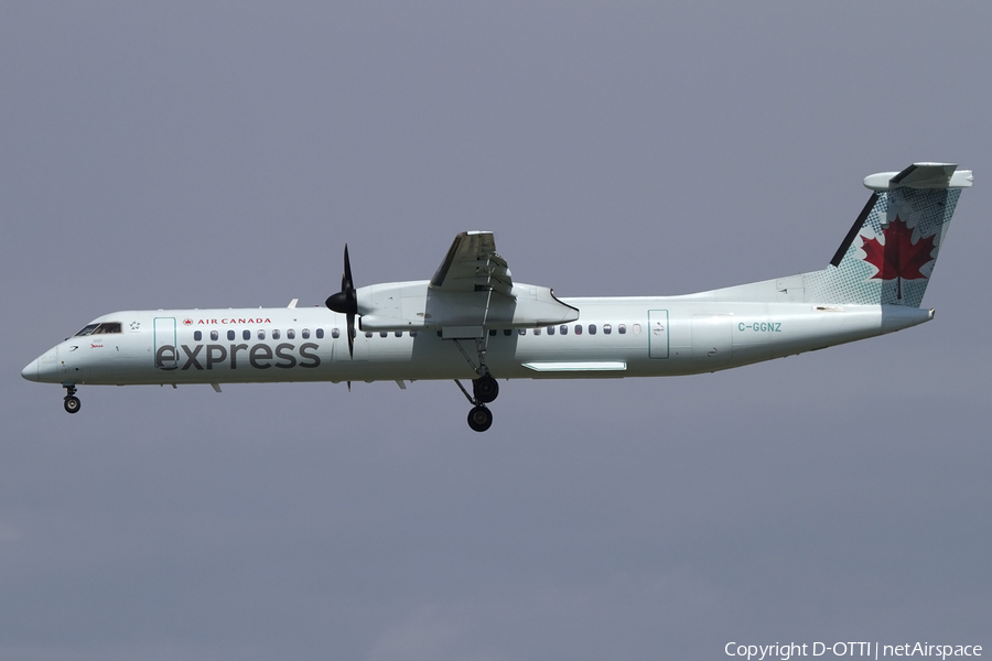 Air Canada Express (Jazz) Bombardier DHC-8-402Q (C-GGNZ) | Photo 442457
