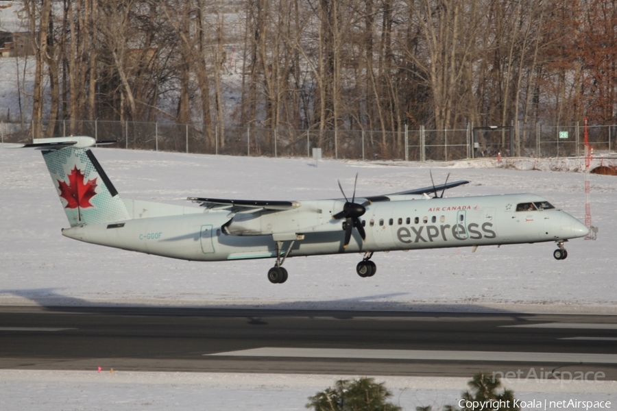 Air Canada Express (Jazz) Bombardier DHC-8-402Q (C-GGOF) | Photo 549099