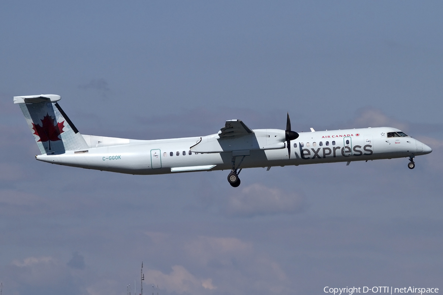 Air Canada Express (Jazz) Bombardier DHC-8-402Q (C-GGOK) | Photo 445320