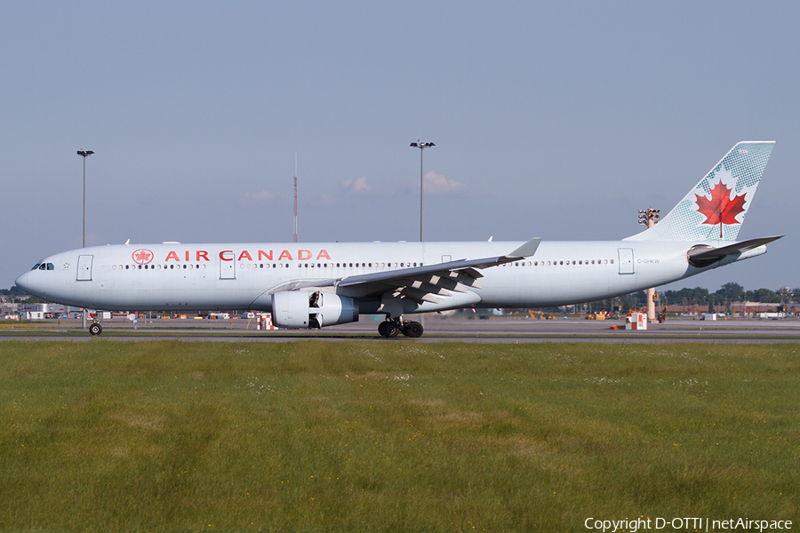 Air Canada Airbus A330-343X (C-GHKW) | Photo 441552