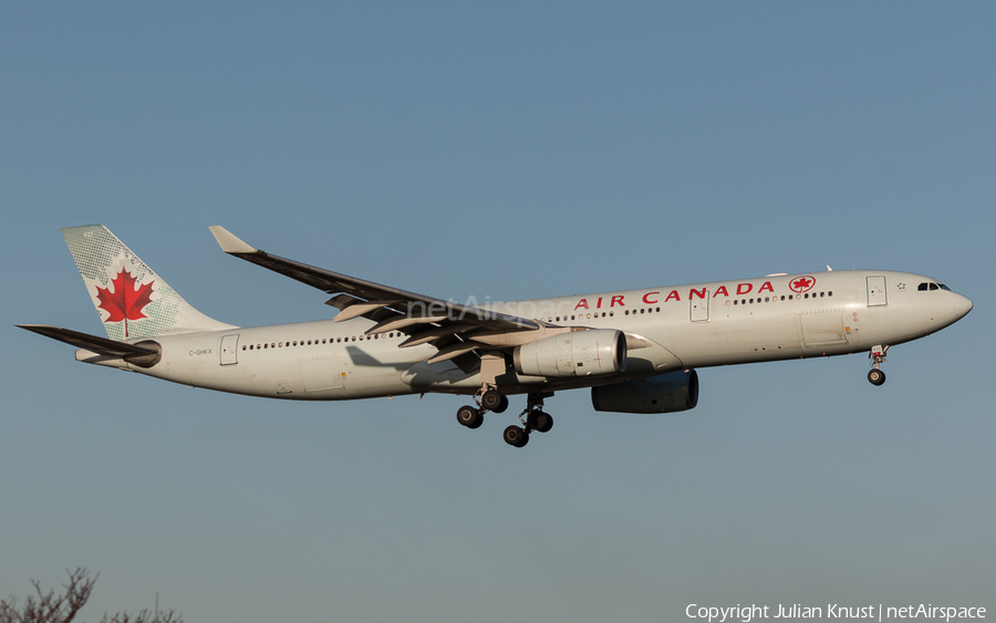 Air Canada Airbus A330-343X (C-GHKX) | Photo 138009