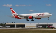 Air Canada Rouge Boeing 767-35H(ER) (C-GHLA) at  Ft. Lauderdale - International, United States