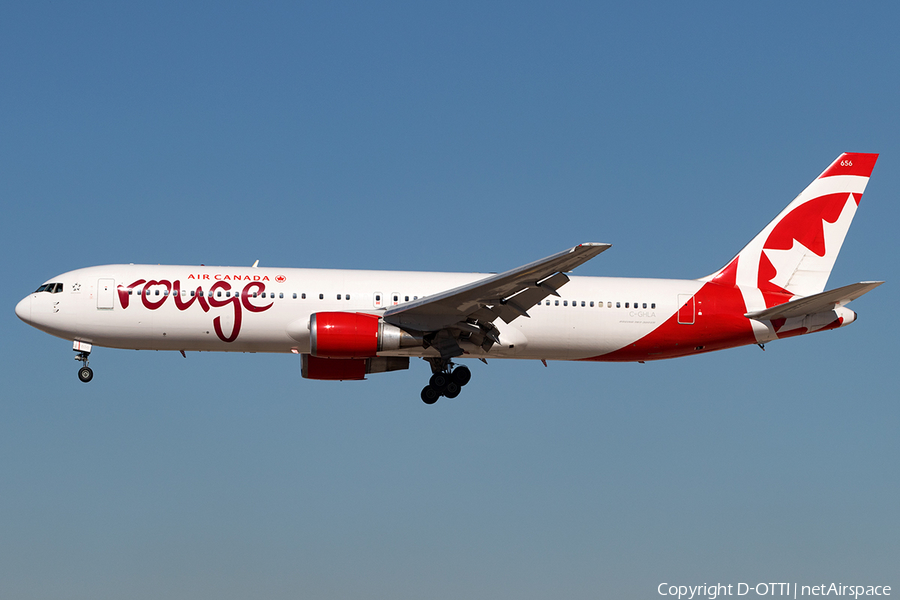 Air Canada Rouge Boeing 767-35H(ER) (C-GHLA) | Photo 138870