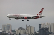 Air Canada Rouge Boeing 767-35H(ER) (C-GHLK) at  Ft. Lauderdale - International, United States