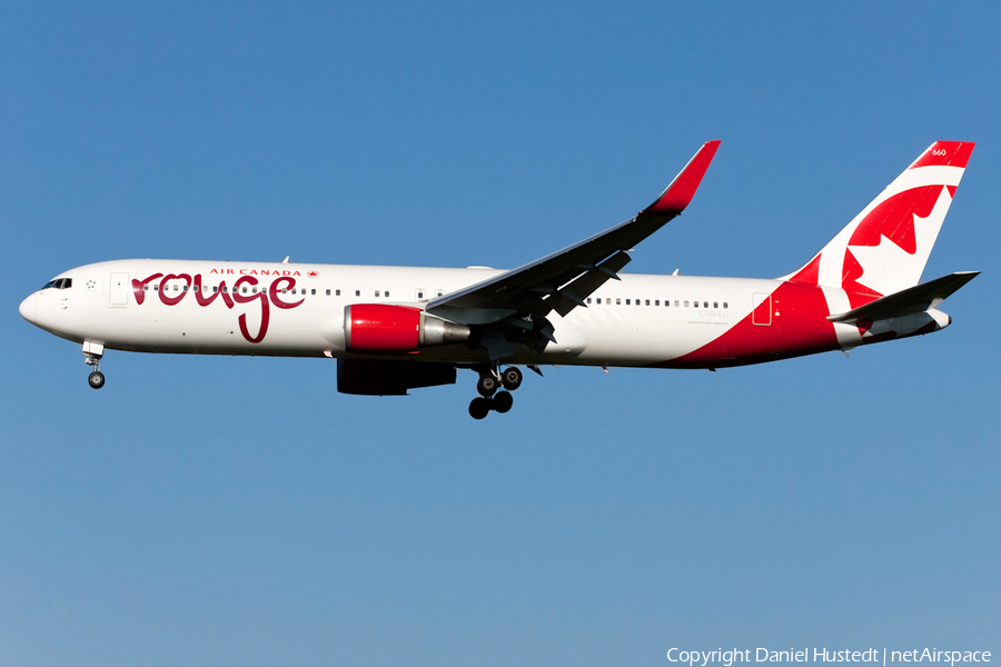 Air Canada Rouge Boeing 767-36N(ER) (C-GHLU) | Photo 516070