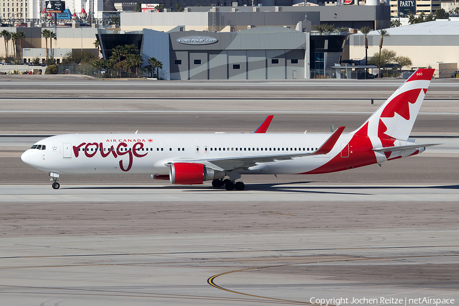 Air Canada Rouge Boeing 767-36N(ER) (C-GHLU) | Photo 96639