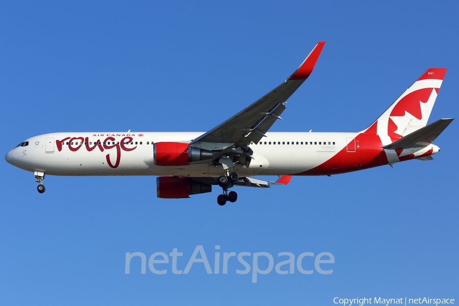Air Canada Rouge Boeing 767-333(ER) (C-GHLV) | Photo 131953