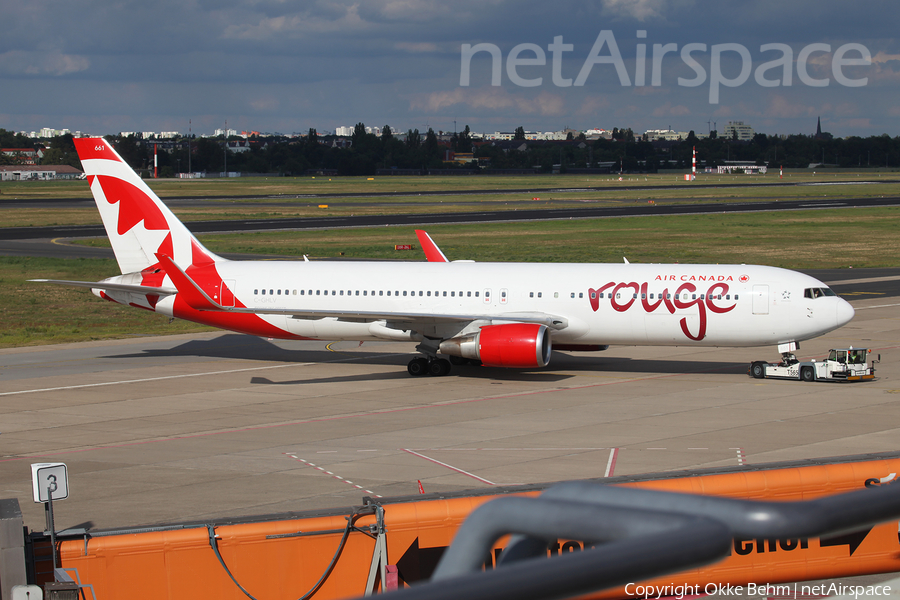 Air Canada Rouge Boeing 767-333(ER) (C-GHLV) | Photo 186584
