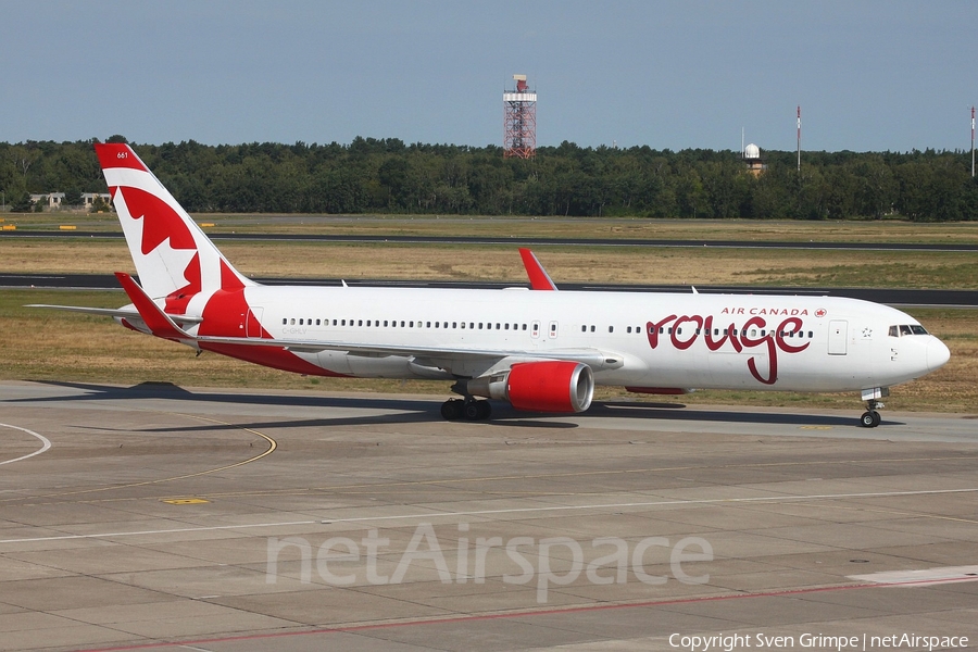 Air Canada Rouge Boeing 767-333(ER) (C-GHLV) | Photo 259364