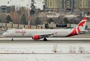 Air Canada Rouge Airbus A321-211 (C-GHPD) at  Kelowna - International, Canada