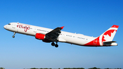 Air Canada Rouge Airbus A321-211 (C-GHPJ) at  Cartagena - Rafael Nunez International, Colombia