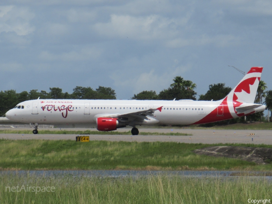 Air Canada Rouge Airbus A321-211 (C-GHPJ) | Photo 518794