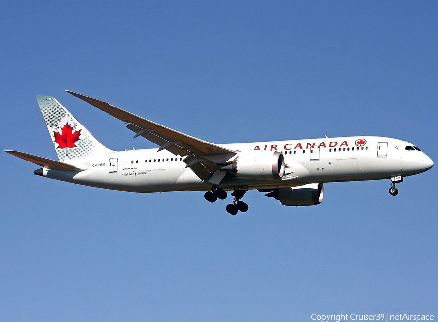 Air Canada Boeing 787-8 Dreamliner (C-GHPQ) | Photo 129616