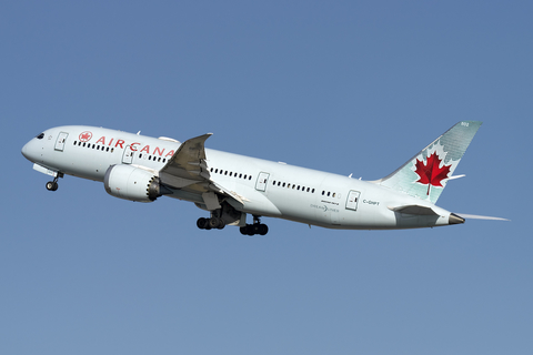 Air Canada Boeing 787-8 Dreamliner (C-GHPT) at  Barcelona - El Prat, Spain