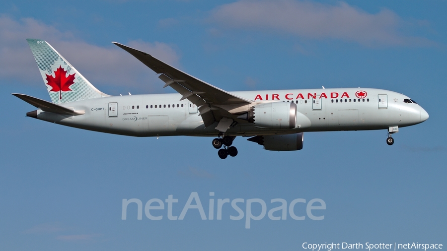 Air Canada Boeing 787-8 Dreamliner (C-GHPT) | Photo 181431