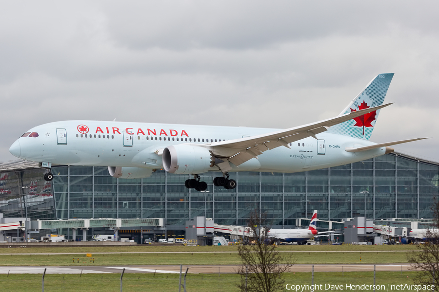 Air Canada Boeing 787-8 Dreamliner (C-GHPU) | Photo 102721