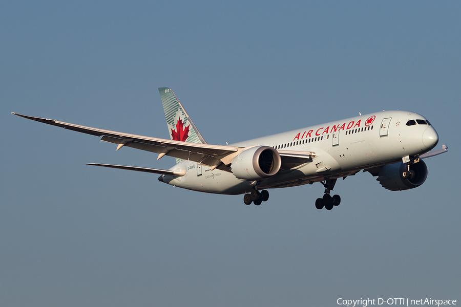 Air Canada Boeing 787-8 Dreamliner (C-GHPU) | Photo 141217