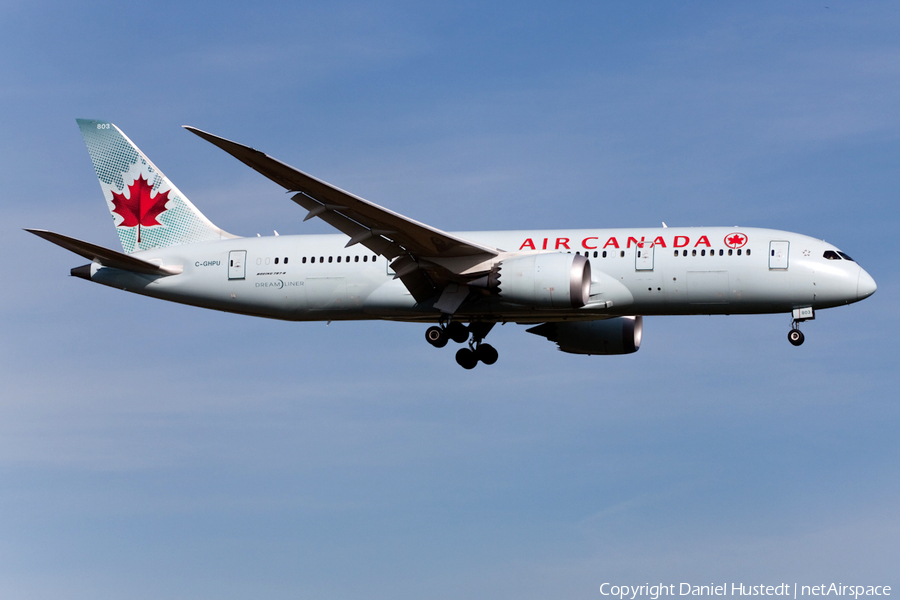Air Canada Boeing 787-8 Dreamliner (C-GHPU) | Photo 483197