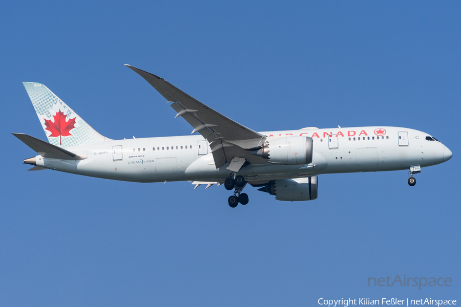 Air Canada Boeing 787-8 Dreamliner (C-GHPV) | Photo 678659