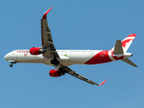 Air Canada Rouge Airbus A321-211 (C-GHQI) at  Cartagena - Rafael Nunez International, Colombia