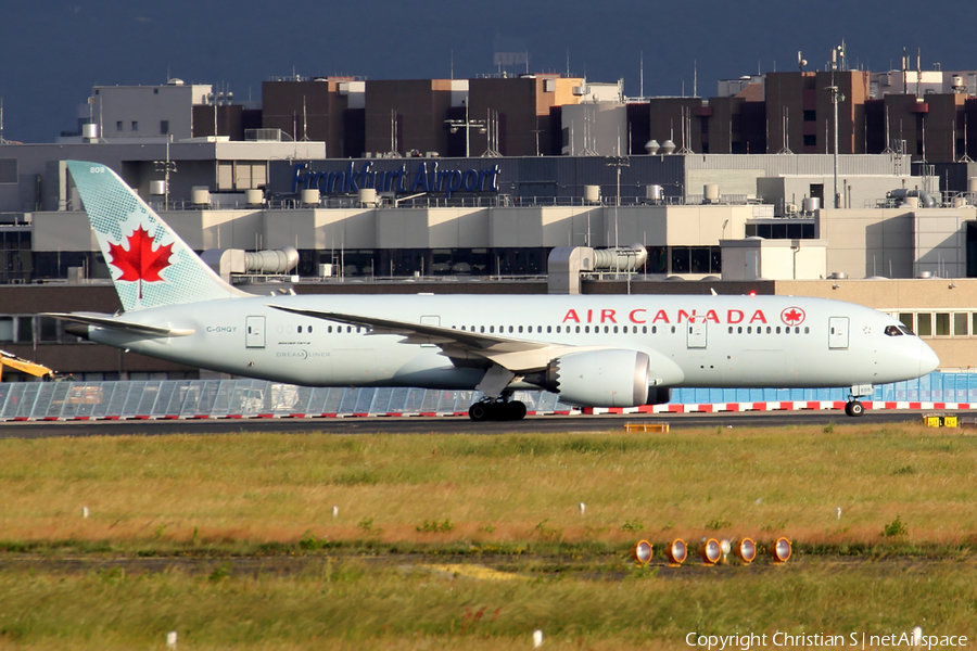 Air Canada Boeing 787-8 Dreamliner (C-GHQY) | Photo 169528