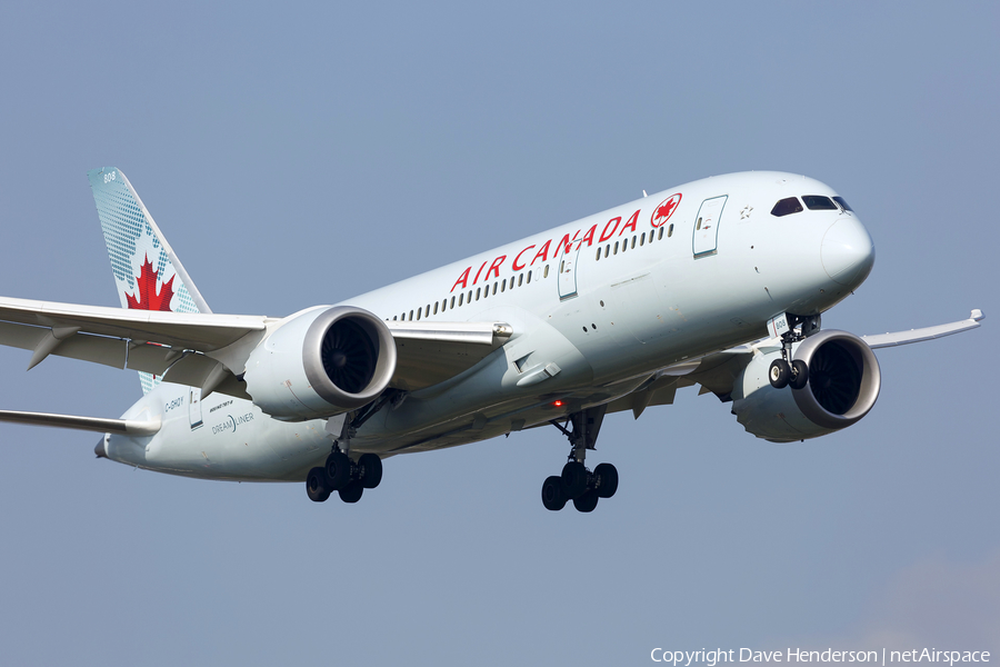 Air Canada Boeing 787-8 Dreamliner (C-GHQY) | Photo 128391