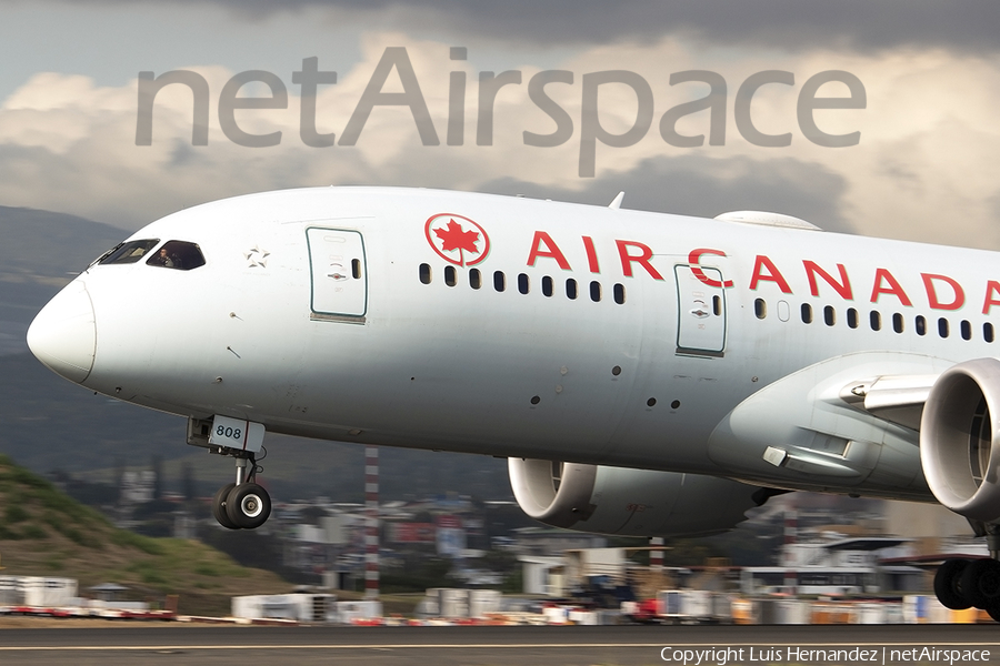 Air Canada Boeing 787-8 Dreamliner (C-GHQY) | Photo 498538