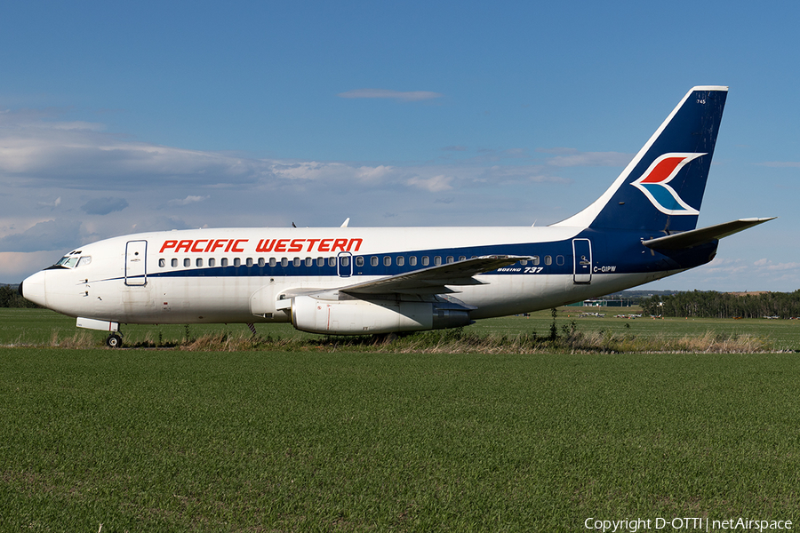 Pacific Western Airlines Boeing 737-275(Adv) (C-GIPW) | Photo 174539