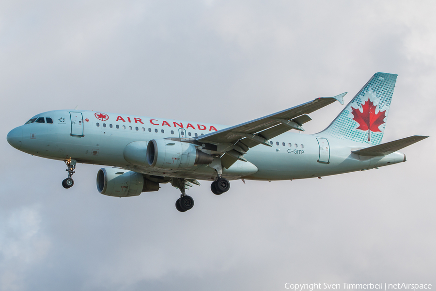 Air Canada Airbus A319-112 (C-GITP) | Photo 186206